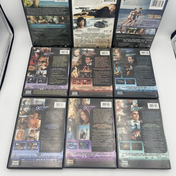 Bundle Lot of 10 James Bond 007 DVD Movies - Picture 9 of 16